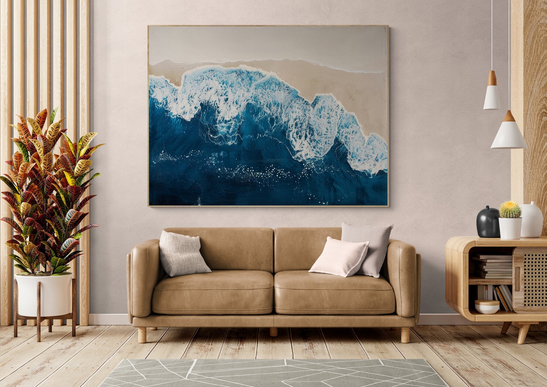 How to Decorate a Big Wall in a Living Room: Stunning Ideas That Wow