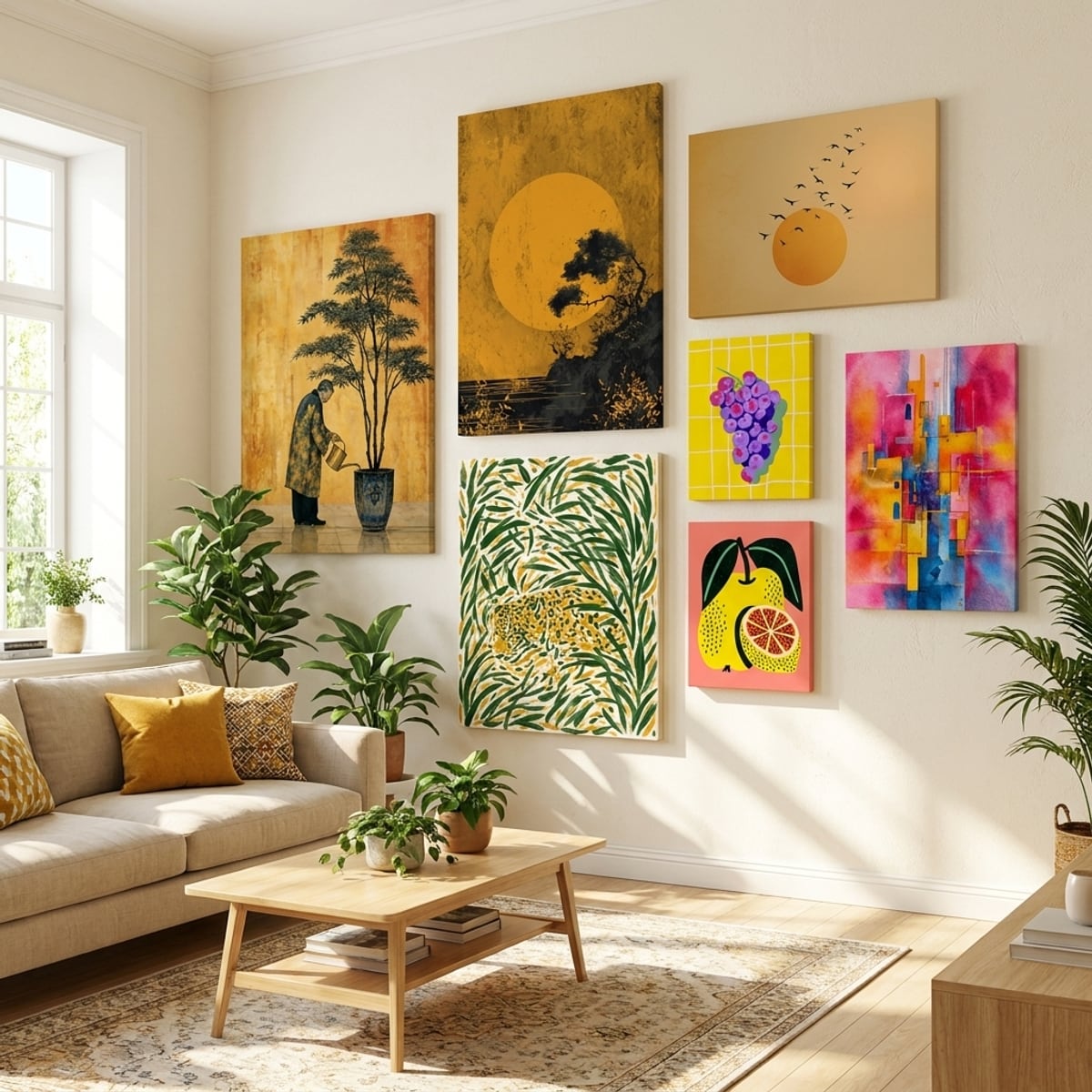 Yellow Paintings: Brighten Your Decor with Elegant Art