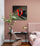 Sensual bedroom wall art, red high heel stiletto canvas painting