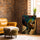 Industrial living room wall art woman portrait with headwrap