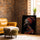 Portrait femme profil bijoux tribaux tableau pour salon industriel