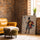 African warrior spear and shield canvas wall art for an industrial-style living room