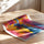Poster abstrait géométrique - Danse de rose, jaune et bleu à la Kandinsky — Vierge - poster-enroullé — passe-partout blanc