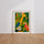 Poster Animaux exotiques - Une jungle joyeuse pour la chambre des petits — Vierge - living-room — passe-partout blanc