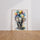 Poster Bébé éléphant - Douceur aquarelle et ballons colorés — Vierge - living-room