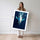 Poster Baleine - Douceur bleue des grands fonds marins — Vierge - poster-femme-debout — passe-partout blanc
