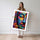Poster Bouddha fleuri - La sérénité qui éclate de couleurs — Vierge - poster-femme-debout — passe-partout blanc