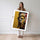 Poster Bouddha street art - Collages urbains et couleurs qui vibrent — Vierge - poster-femme-debout — passe-partout blanc