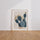Poster Cactus - Douceur bohème et esprit désertique apaisant — Vierge - living-room — passe-partout blanc