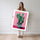 Poster Cactus en pot - Fraîcheur folklorique et couleurs mexicaines — Vierge - poster-femme-debout — passe-partout blanc