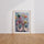 Poster Capsules de lotus - Aquarelle aux teintes douces — Vierge - living-room — passe-partout blanc