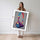 Poster Casque Marshall - Pop art musical aux couleurs vibrantes — Vierge - poster-femme-debout — passe-partout blanc