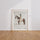 Poster Cavalière amérindienne et son cheval - Souffle de liberté — Vierge - living-room — passe-partout blanc