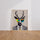 Poster Cerf pop art - Lunettes fantaisie et allure décalée — Vierge - living-room