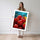 Poster Cerises - Éclat pop art pour une cuisine gourmande — Vierge - poster-femme-debout — passe-partout blanc