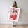 Poster Cerises rouges - Éclat gourmand et esprit rétro — Vierge - poster-femme-debout — passe-partout blanc