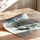 Poster chambre enfant éléphant en pyjama - Tendresse apaisante bleu canard — Vierge - poster-enroullé — passe-partout blanc