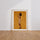 Poster Chanteuse de jazz - Élégance feutrée d'un soir de club — Vierge - living-room — passe-partout blanc