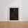 Poster Chat Bengale - Félin coloré aux mille reflets — Vierge - living-room — passe-partout blanc