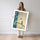 Poster Chat japonais - Douceur d'un cerisier en fleurs — Vierge - poster-femme-debout — passe-partout blanc