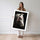Poster Cheval blanc - Regard mystique et esprit guerrier — Vierge - poster-femme-debout — passe-partout blanc