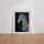 Poster Cheval coloré - Galop joyeux et rêves d'aventure — Vierge - living-room — passe-partout blanc