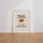 Poster Chocolatine - Clin d'oeil gourmand aux fiertes du Sud-Ouest — Vierge - living-room — passe-partout blanc