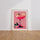 Poster cocktail scandinave - Fraîcheur colorée d'un instant nordique — Vierge - living-room — passe-partout blanc