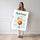 Poster Cocktail Tequila Sunrise - Dégradé solaire et esprit vacances — Vierge - poster-femme-debout — passe-partout blanc
