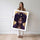 Poster Déesse noire et or - Beauté envoûtante aux reflets précieux — Vierge - poster-femme-debout — passe-partout blanc