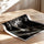 Poster Dalmatien - Portrait noir et blanc plein d'élégance — Vierge - poster-enroullé — passe-partout blanc
