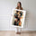 Poster Danseuse africaine - Élégance et couleurs éclatantes — Vierge - poster-femme-debout — passe-partout blanc