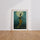 Poster Danseuse africaine - Mouvement sacré aux couleurs de l'Afrique — Vierge - living-room — passe-partout blanc