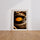 Poster Disque vinyle - Le voyage rétro d'une passion musicale — Vierge - living-room — passe-partout blanc
