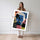 Poster Einstein Street Art - Le génie revisité en couleurs néon — Vierge - poster-femme-debout — passe-partout blanc