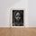 Poster Enfant du Monde - Regard d'une petite fille d'Éthiopie — Vierge - living-room — passe-partout blanc
