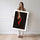 Poster Escarpin rouge - Glamour et sensualité en un geste — Vierge - poster-femme-debout — passe-partout blanc