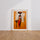Poster Femme africaine - Élégance et couleurs vibrantes d'un portrait ethnique — Vierge - living-room — passe-partout blanc