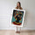Poster Femme africaine - Portrait éclatant de couleurs et de fierté — Vierge - poster-femme-debout — passe-partout blanc