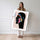 Poster Femme africaine - Profil sculptural aux touches éclatantes — Vierge - poster-femme-debout — passe-partout blanc