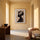 Poster Femme africaine - Silhouette noble et grâce ancestrale — Décor sur-mesure (IA) — passe-partout blanc