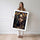 Poster Femme afro - Portrait pop art aux couleurs vibrantes — Vierge - poster-femme-debout — passe-partout blanc