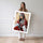 Poster Femme berbère - Regard et parures d'une beauté intemporelle — Vierge - poster-femme-debout — passe-partout blanc
