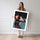 Poster Femme noire - Fierté rétro pop aux couleurs vibrantes — Vierge - poster-femme-debout — passe-partout blanc