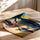 Poster Femme sensuelle - Silhouette féminine en couleurs vives — Vierge - poster-enroullé