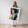 Poster Femme sensuelle - Silhouette féminine en couleurs vives — Vierge - poster-femme-debout — passe-partout blanc