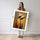 Poster Femmes africaines - Deux silhouettes dorées dans la lumière — Vierge - poster-femme-debout — passe-partout blanc