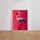 Poster Flamant rose - Silhouette gracieuse aux teintes douces — Vierge - living-room