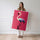 Poster Flamant rose - Silhouette gracieuse aux teintes douces — Vierge - poster-femme-debout