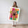 Poster Fleur multicolore - Un éclat de joie et de liberté — Vierge - poster-femme-debout — passe-partout blanc